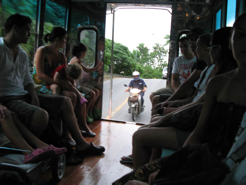 Bus ride to Patong