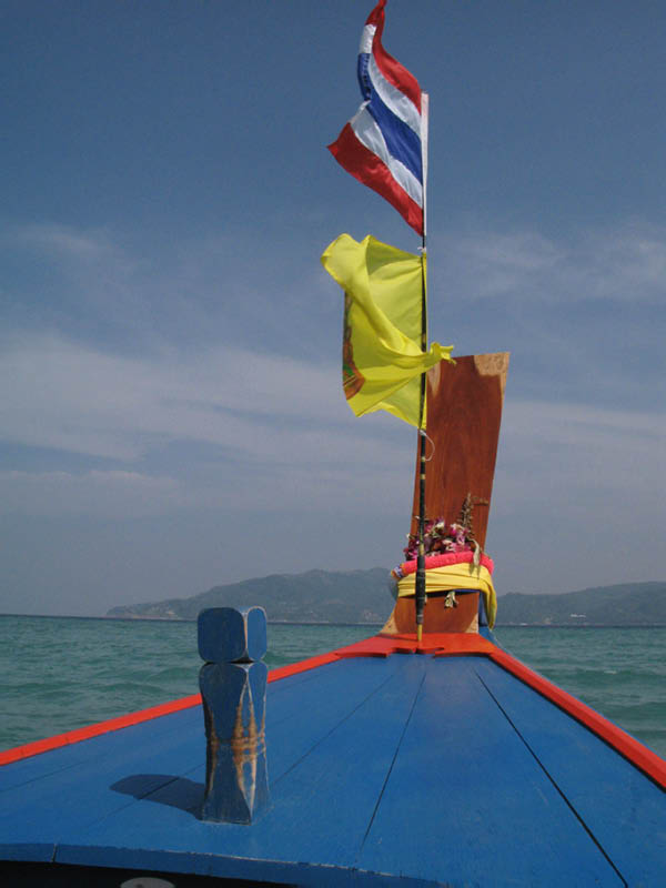 Thai flag and yellow